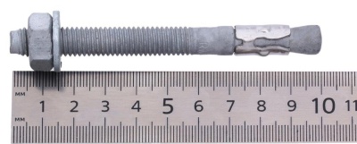 Анкер клиновой горячий цинк 10x100